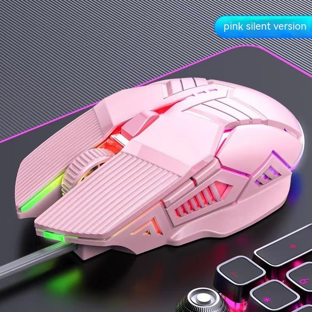 Wired Mouse 6D Colorful  Luminous Mouse