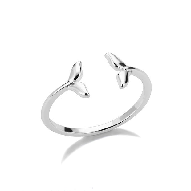 Mermaid Tail  Ring Female Dolphin