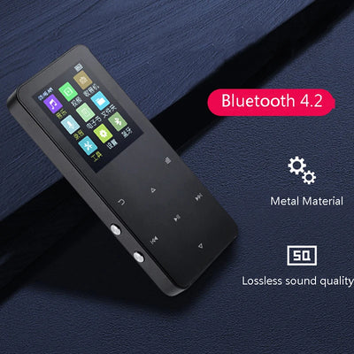 1Pc MP3/MP4 Player With Bluetooth Built-in Speaker Touch Key