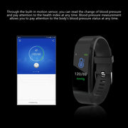 Waterproof Smartwatch Heart Rate Blood Pressure Sleep Monitor