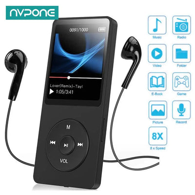 Bluetooth MP4 MP3 Lossless Music Player TFT LCD Display Walkman E-book