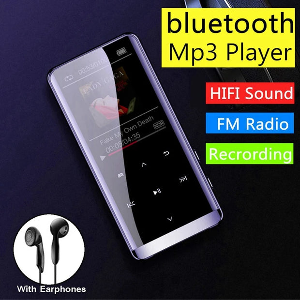 MP3 Player Bluetooth Mini M13 TFT Display HIFI Music Player