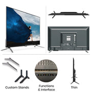 Cheap Customized Hot Sale Smart Tv 50 Inch 55 65 75 85 100 Inch Digital Tv Televisions Wholesale