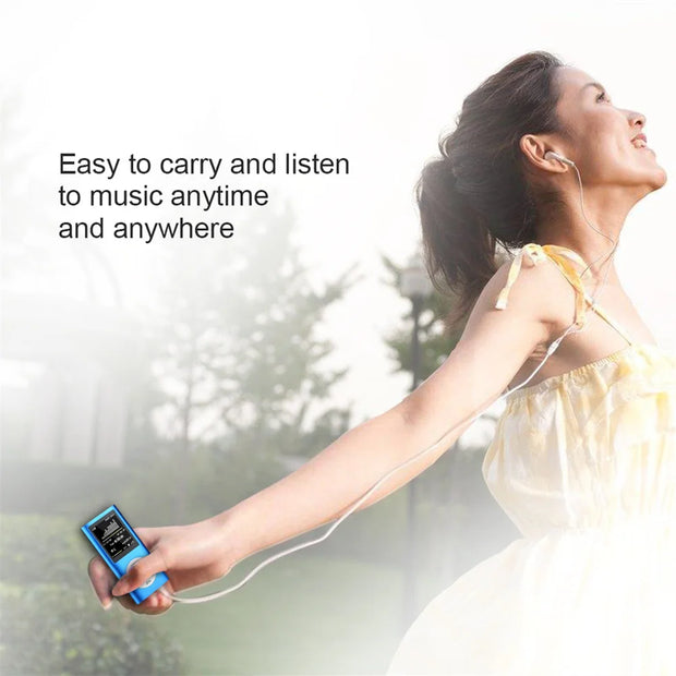 Mp3 Player Music Playing With Fm Radio Video Ebook Player Rechargeable Battery