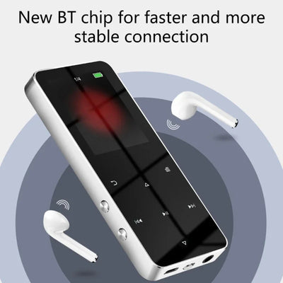 MP3 Player with Bluetooth-compatible Speaker Touch Keys Music Stereo