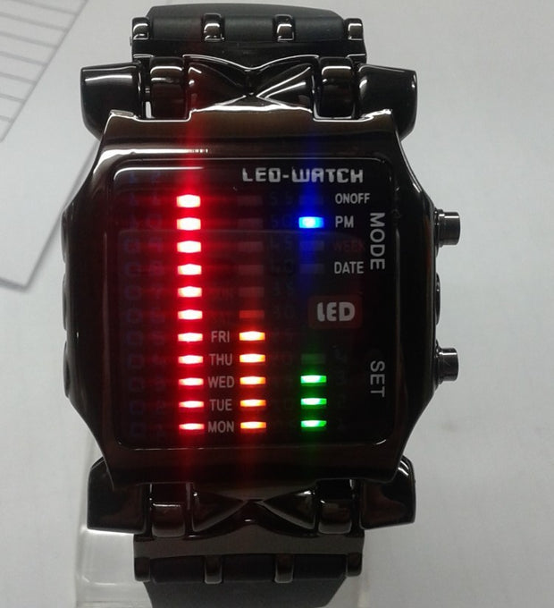 Electronic Watch Crab LED