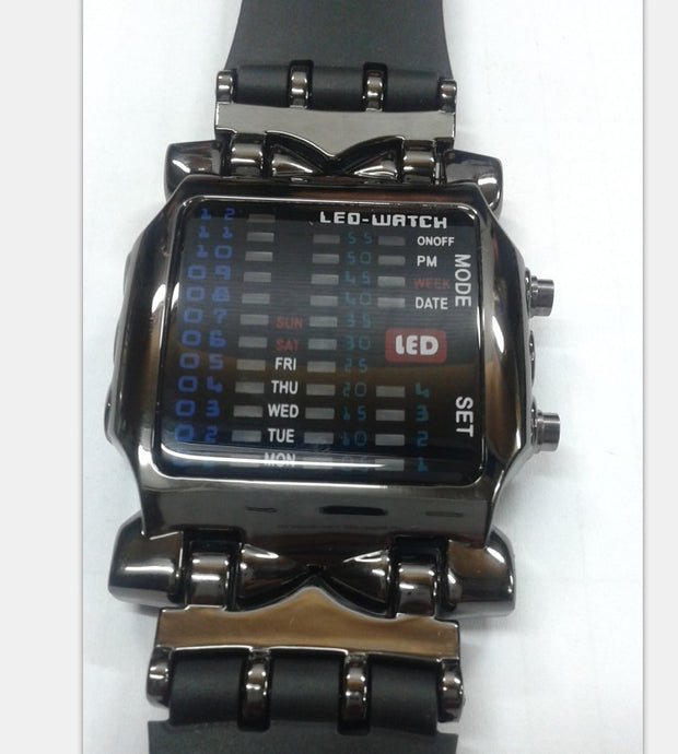 Electronic Watch Crab LED